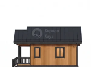 Каркасный дом ДК001