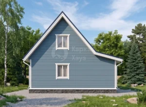 Каркасный дом ДК002