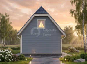 Каркасный дом ДК010