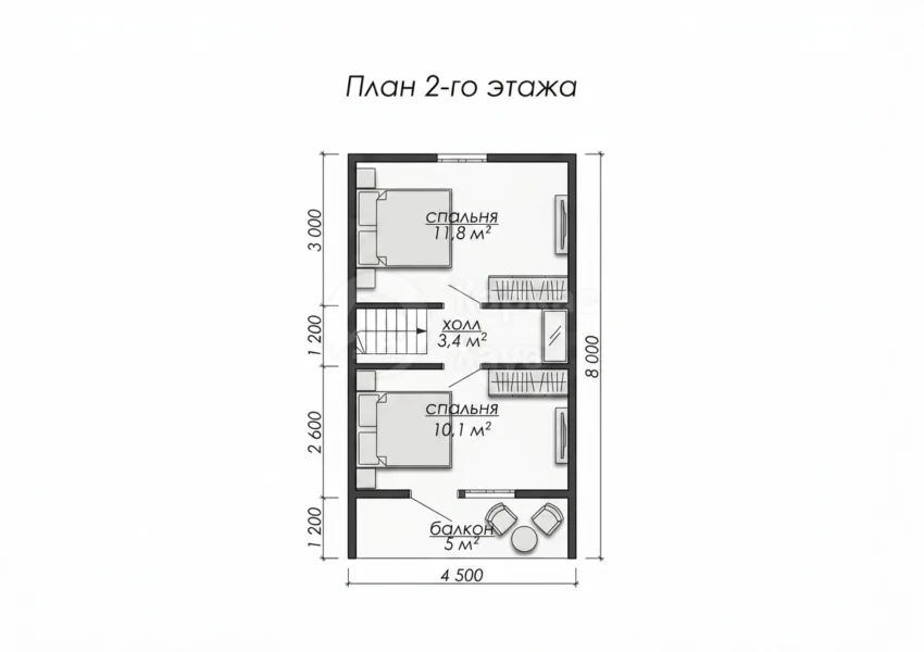 План 2 этаж