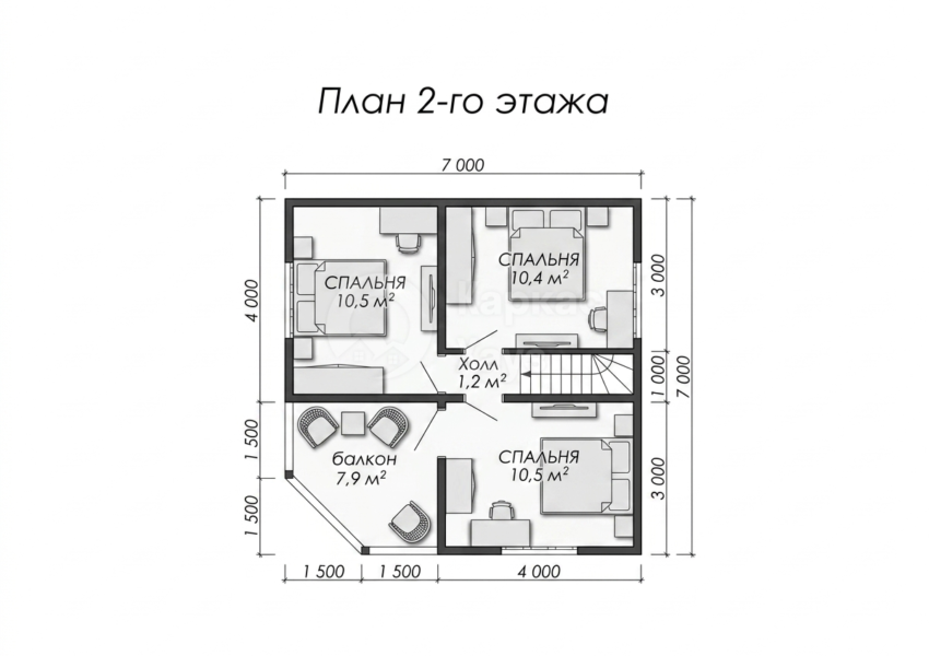 План 2 этаж