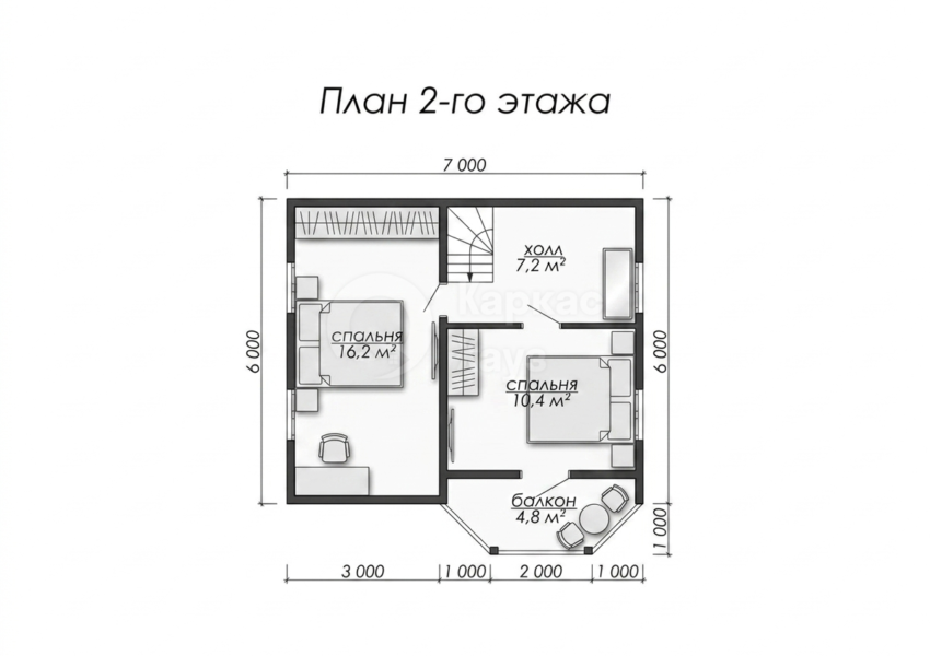 План 2 этаж