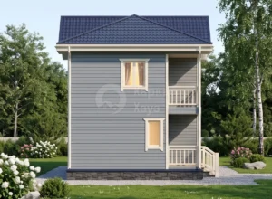 Каркасный дом ДК020