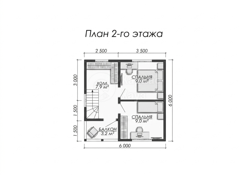 План 2 этаж