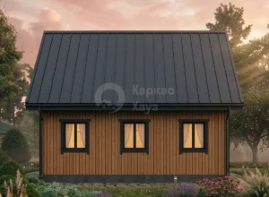 Каркасный дом ДК025