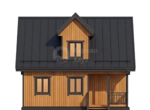 Каркасный дом ДК025