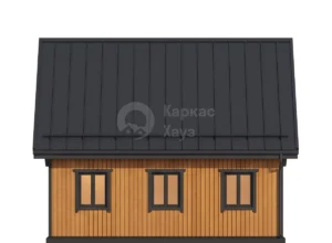 Каркасный дом ДК025