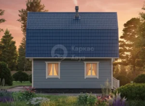 Каркасный дом ДК026