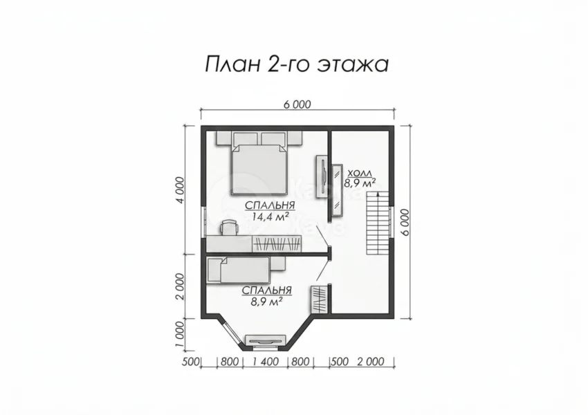 План 2 этаж
