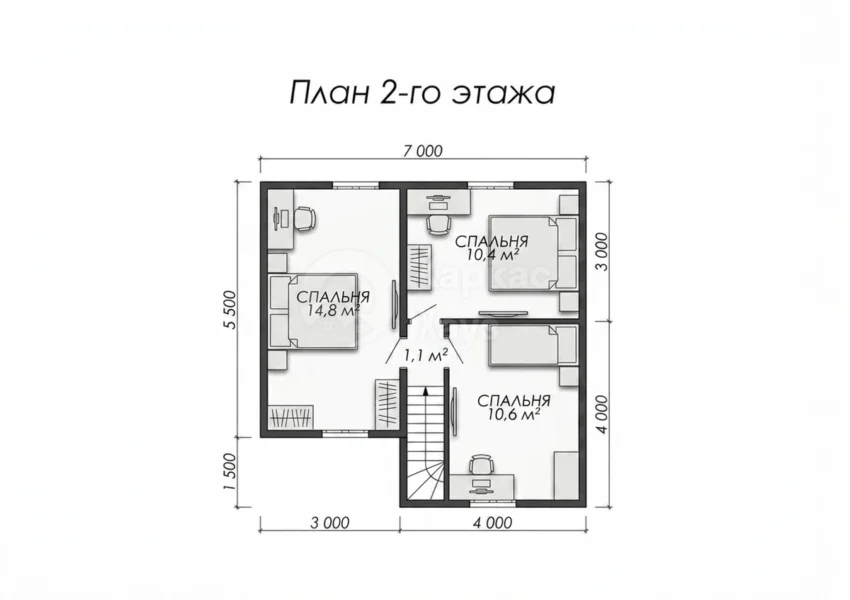 План 2 этаж