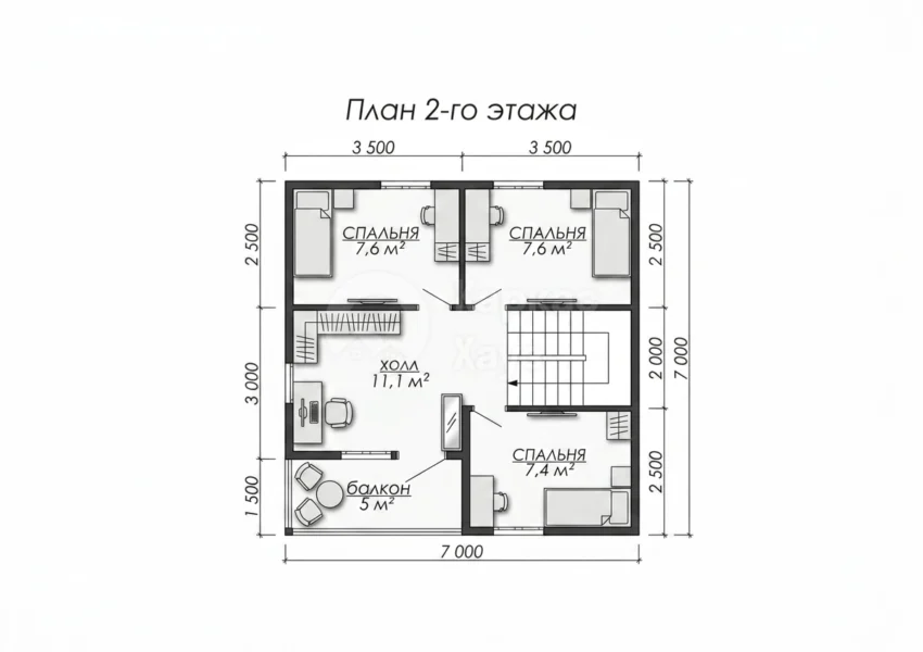 План 2 этаж