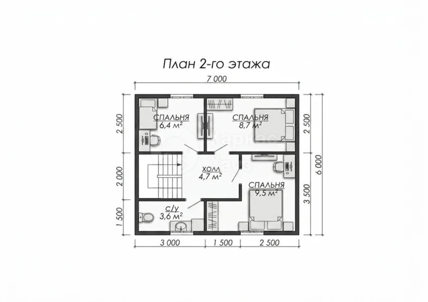 План 2 этаж