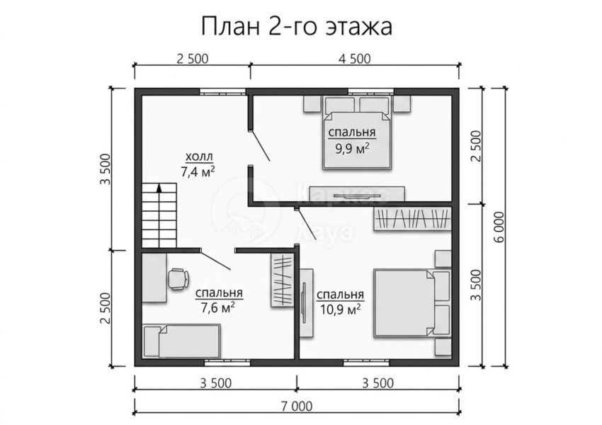 План 2 этаж
