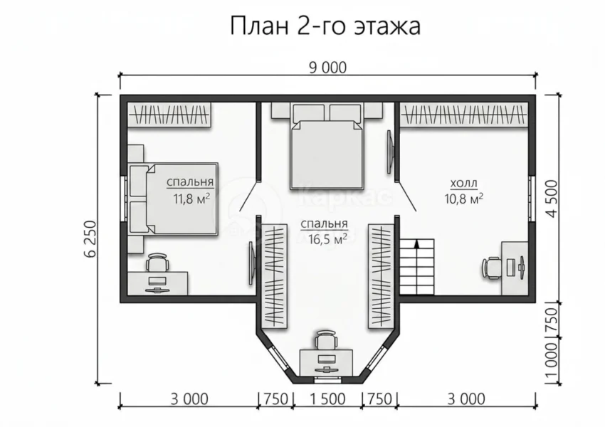 План 2 этаж