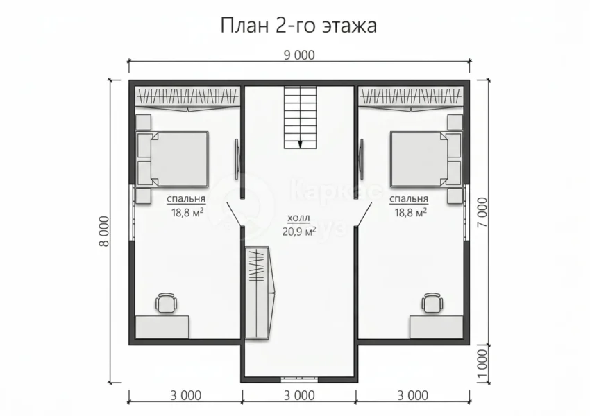План 2 этаж