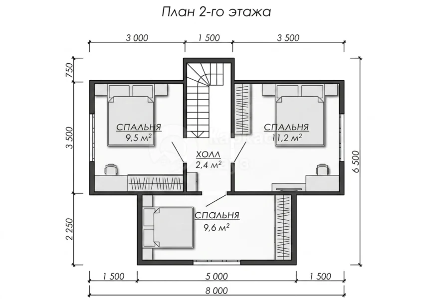 План 2 этаж
