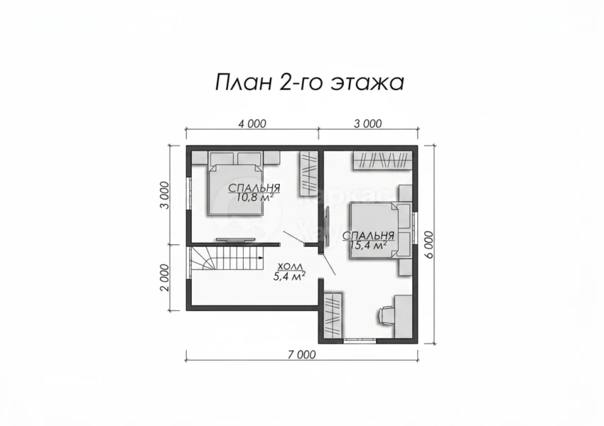 План 2 этаж