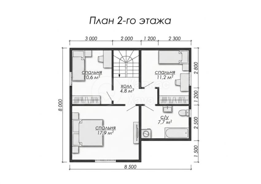План 2 этаж