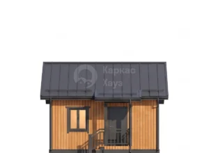 Каркасный дом ДК087