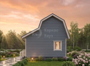 Каркасный дом ДК095