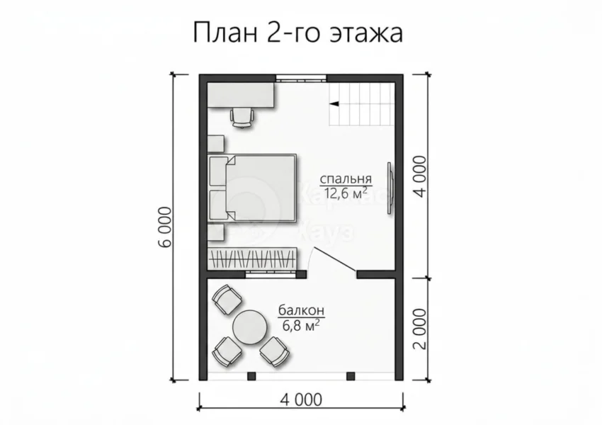 План 2 этаж