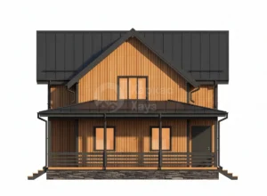 Каркасный дом ДК196
