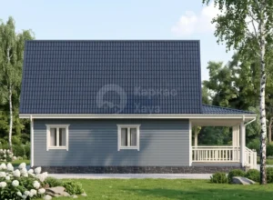 Каркасный дом ДК204