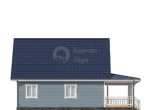 Каркасный дом ДК204