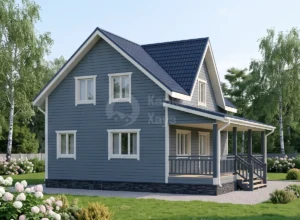 Каркасный дом ДК226