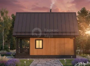 Каркасный дом ДК300