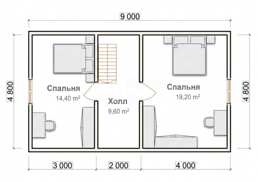 План 2 этаж
