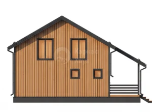 Каркасный дом ДК302
