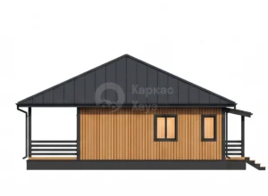 Каркасный дом ДК303