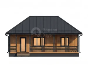 Каркасный дом ДК303