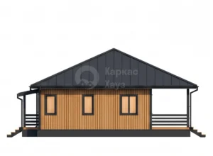 Каркасный дом ДК303