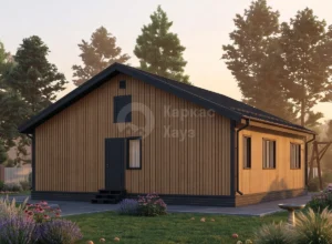 Каркасный дом ДК304