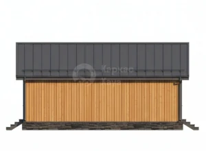 Каркасный дом ДК306