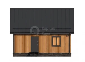 Каркасный дом ДК307