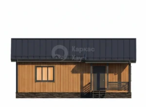 Каркасный дом ДК143