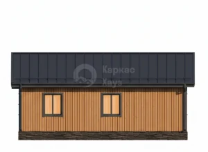 Каркасный дом ДК143