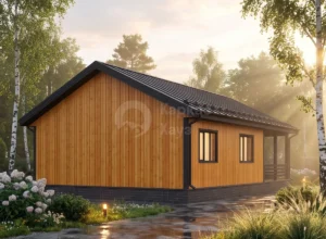 Каркасный дом ДК242