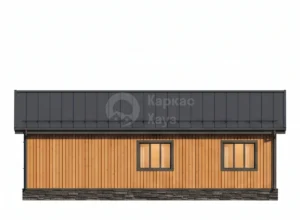Каркасный дом ДК242