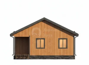 Каркасный дом ДК242