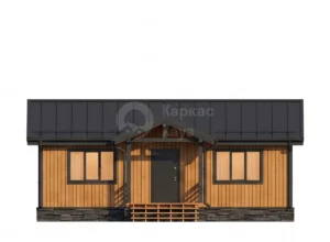 Каркасный дом ДК311