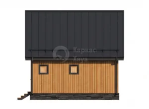 Каркасный дом ДК312