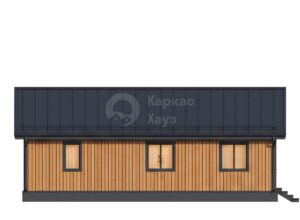 Каркасный дом ДК322