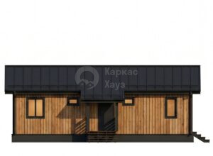Каркасный дом ДК326
