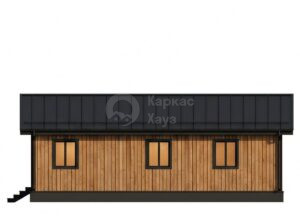 Каркасный дом ДК326