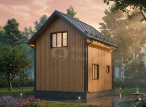 Каркасный дом ДК323