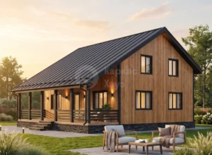 Каркасный дом ДК328